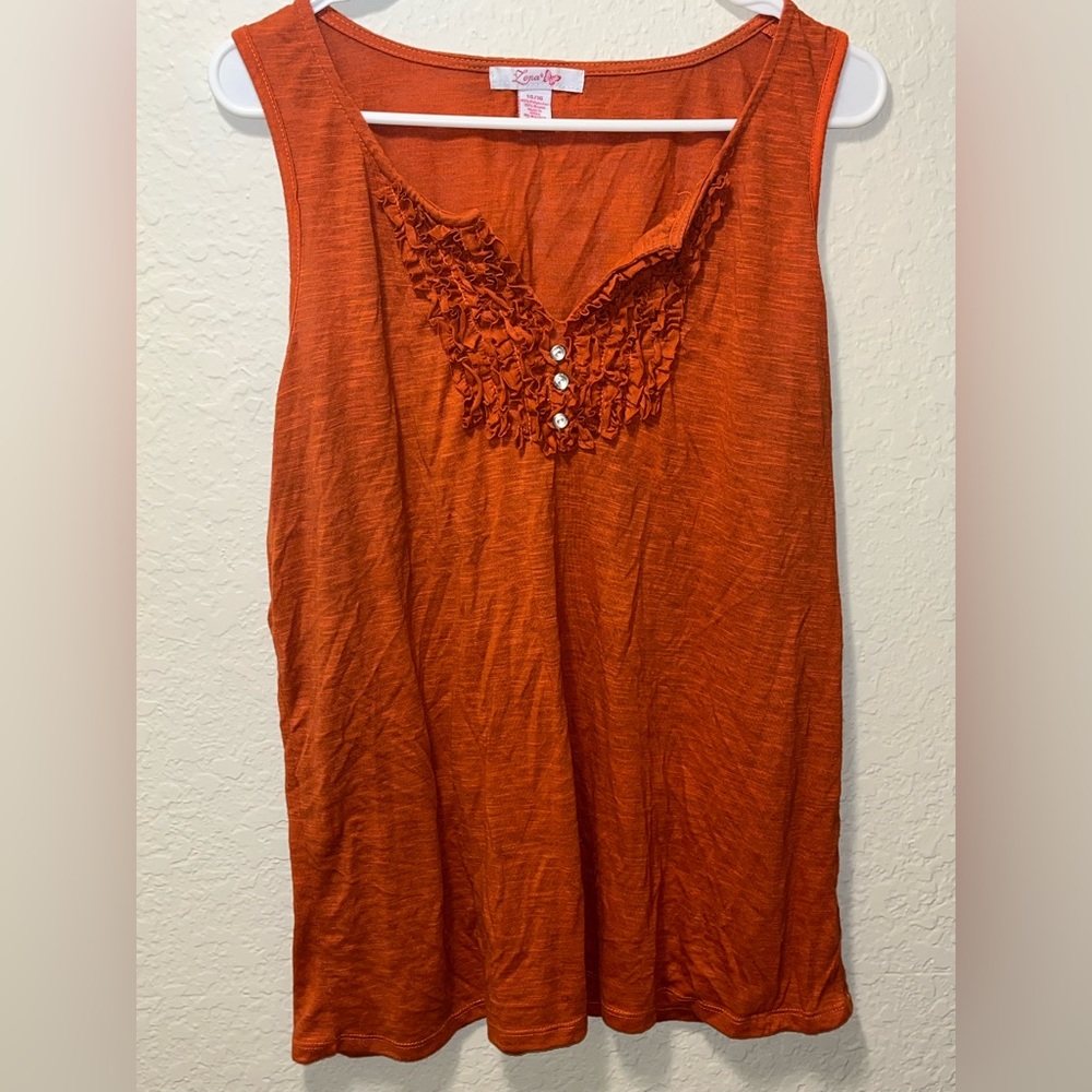 Woman’s sleeveless blouse